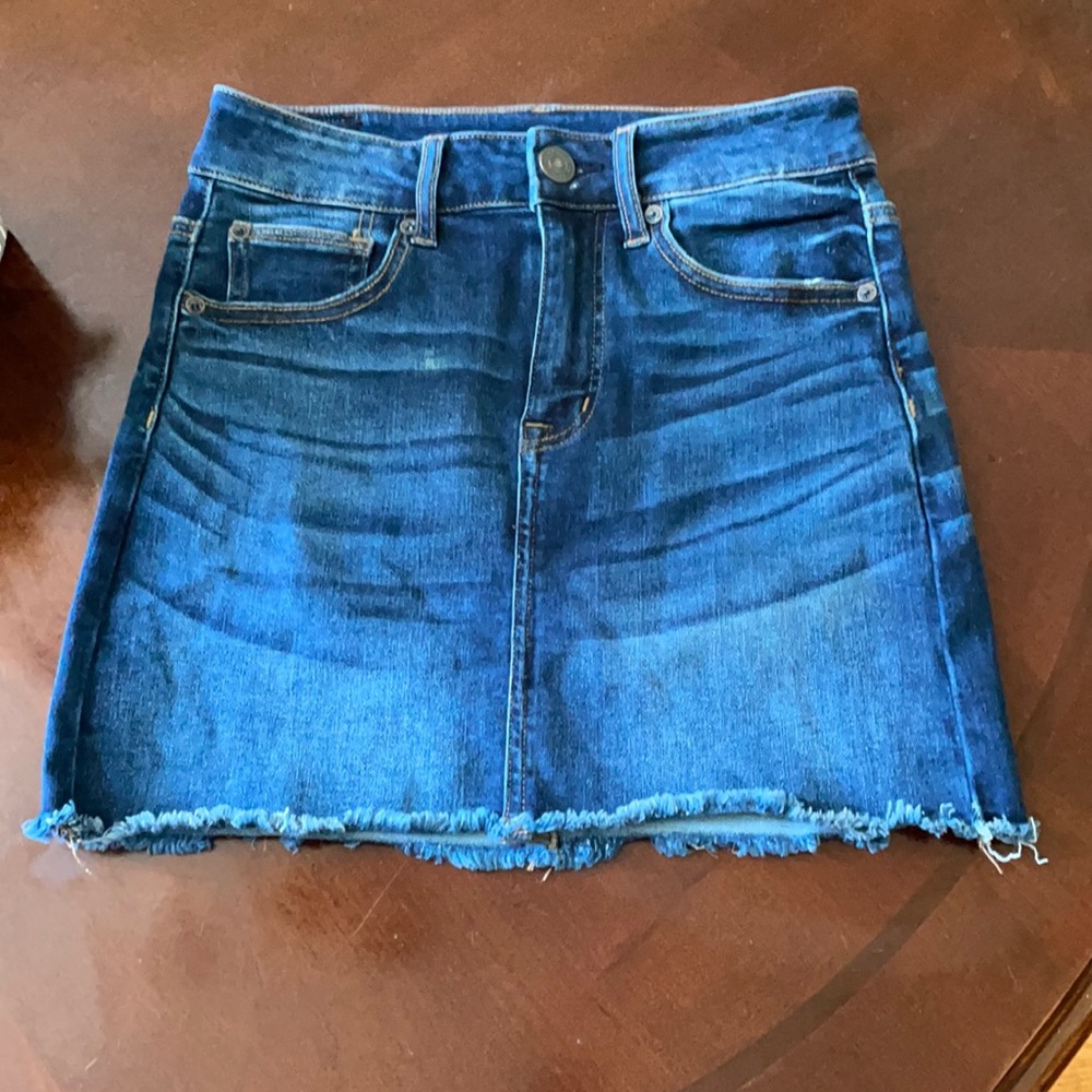 American Eagle Next Level Stretch Jean Skirt